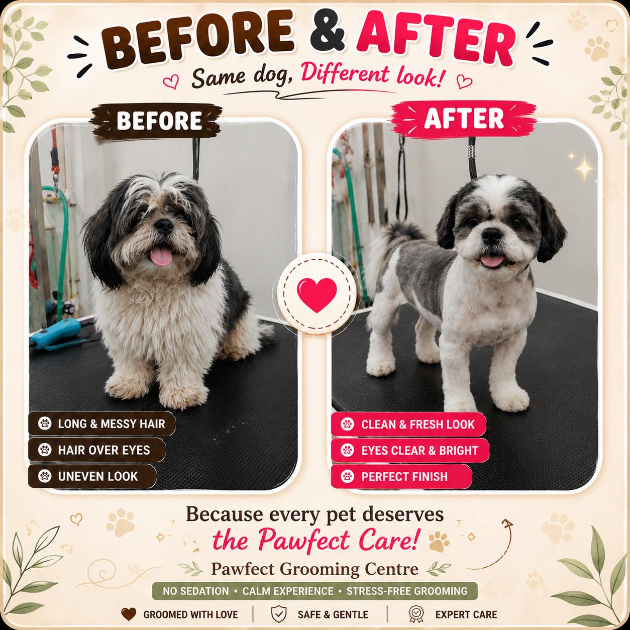 Work by Pawfect Grooming Centre