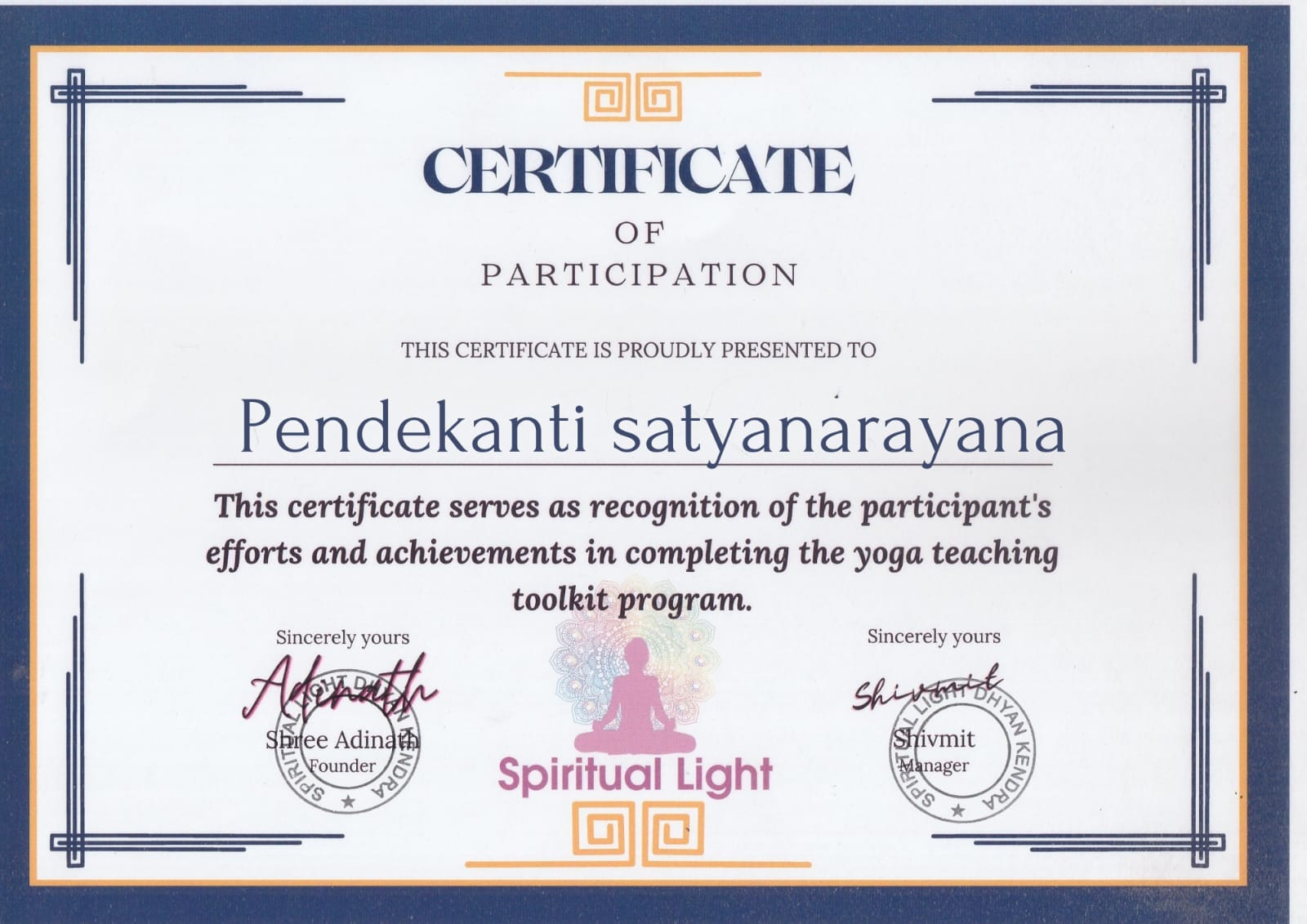 Work by A3 Dhyana Sadhana