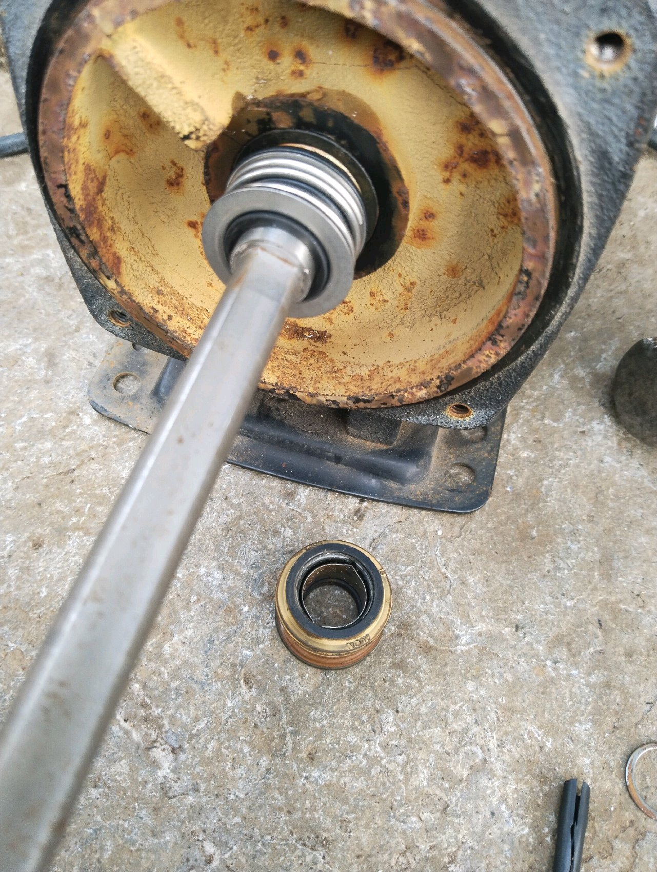 Work by Motor mechanic motor rewinding work
