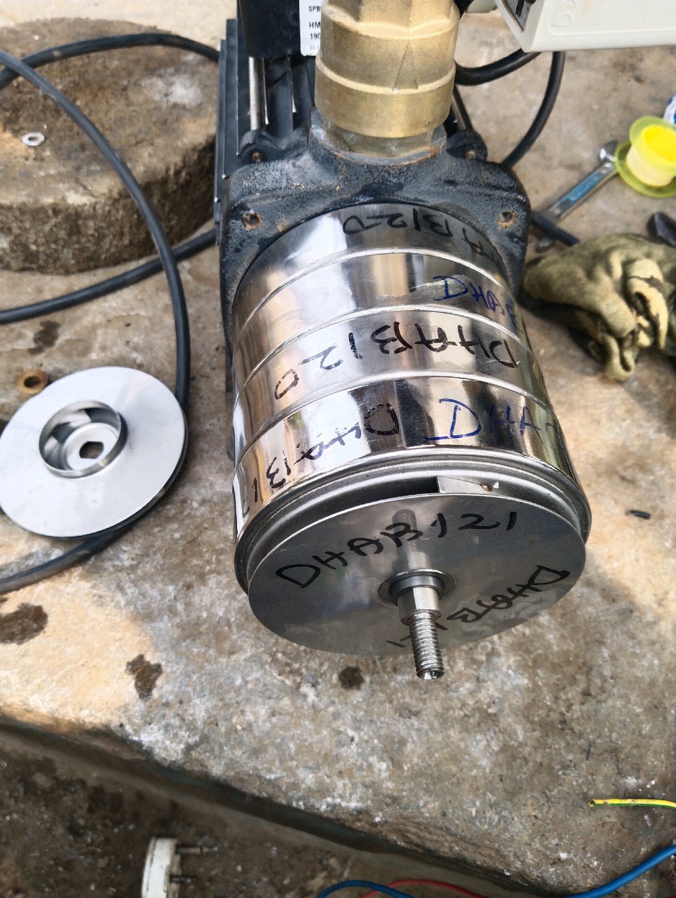 Work by Motor mechanic motor rewinding work