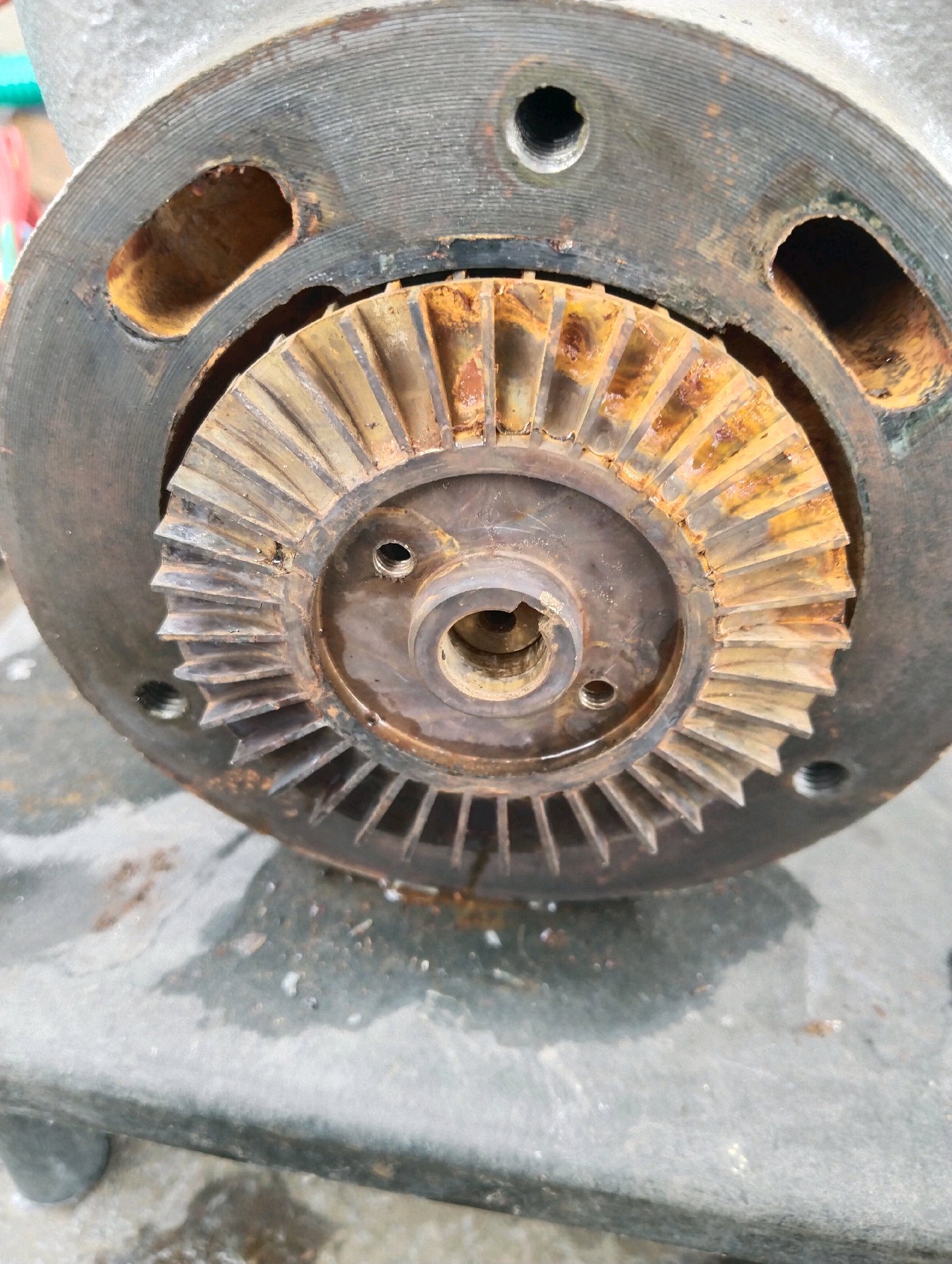Work by Motor mechanic motor rewinding work